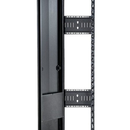 Panduit PE2V Cable Manager - 12" Wide - Single Sided - 8 Foot PE2VFD1296